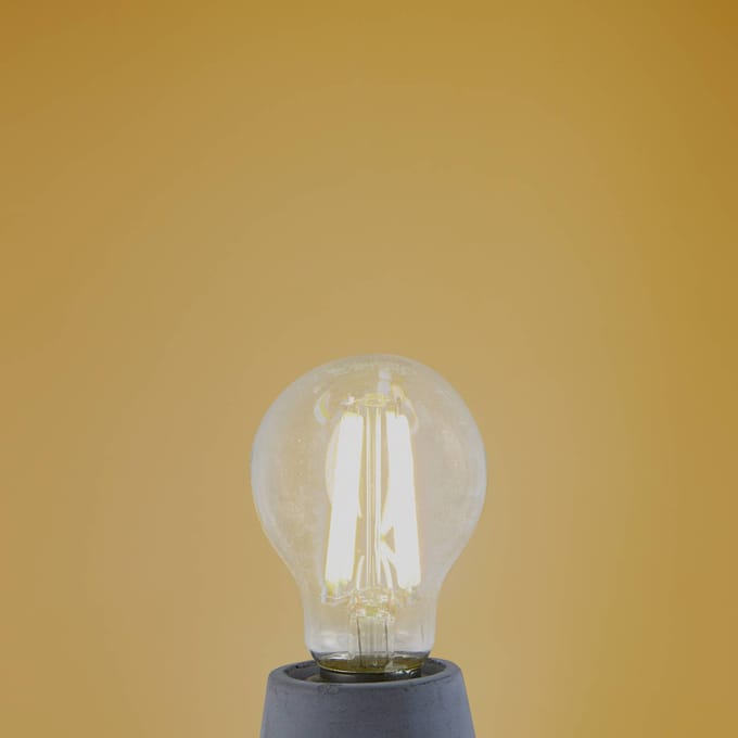 Arcchio LED filament lamp, E27 7,2W, 3000K, helder, 1521 lm