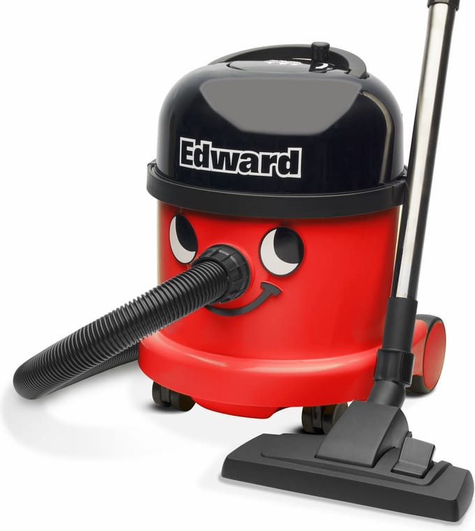 Numatic Edward EVR370-11 - Stofzuiger met zak - Rood