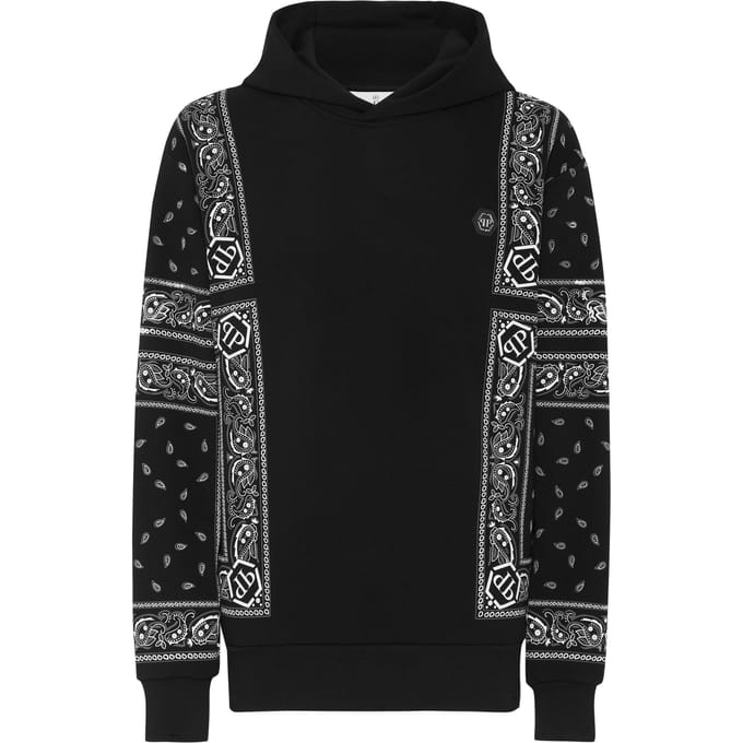 Sweatshirt Met Capuchon Paisley