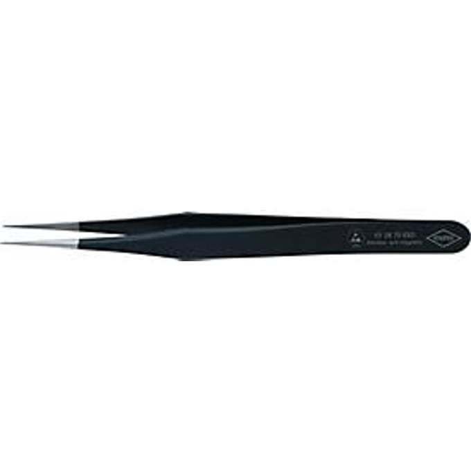 Precisie pincet L.110mm ger.fein roestvrij, antimagnetisch, e