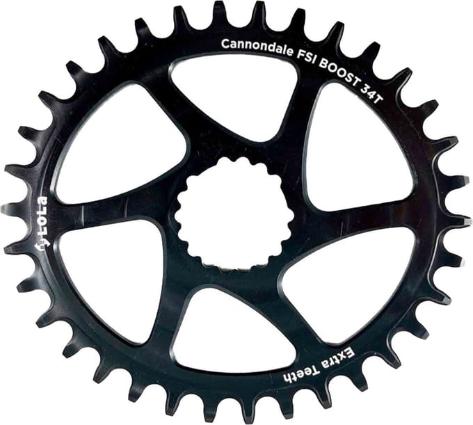 Lola Cannondale Mcdlai Dm Ovaal Kettingblad Zilver 34t