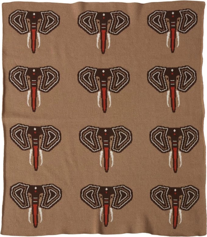 Tricot Dekentje - On The Go - Elephant