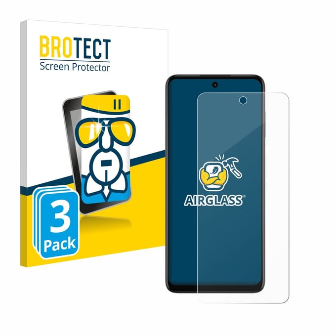 Screenprotector 3 Stuks voor Motorola Moto G73 5G Beschermglas transparant