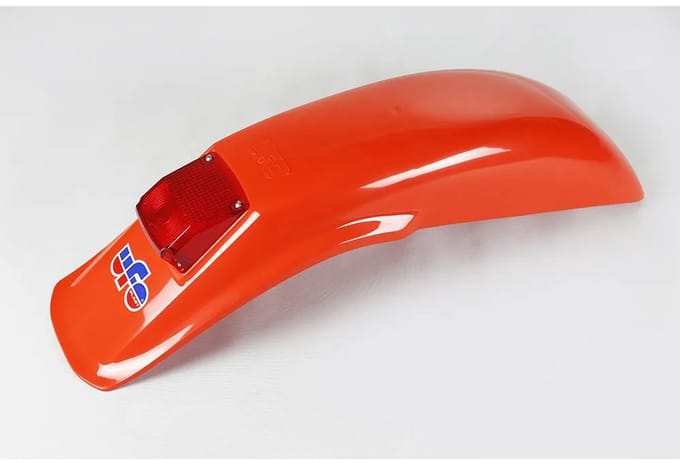 Ufo 125-500cc 83-93 Achterspatbord Oranje