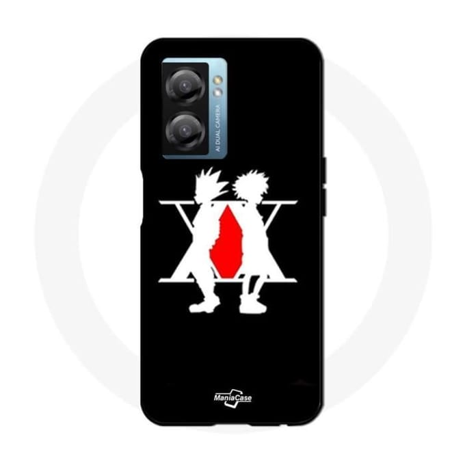 Hoesje - Maniacase - Realme V23 - Zwart - Hunter x Hunter - Flexibel