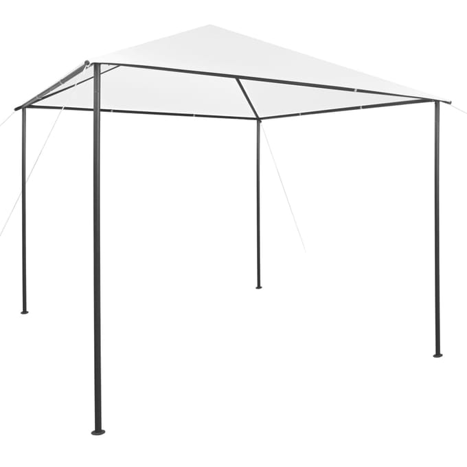 vidaXL - Prieel - 180 - g/m² - 3x3x2,9 - m - wit