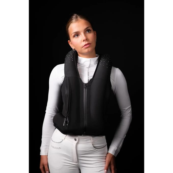 Rijdende airbag vest Seaver Safe Fit Crystal Rain