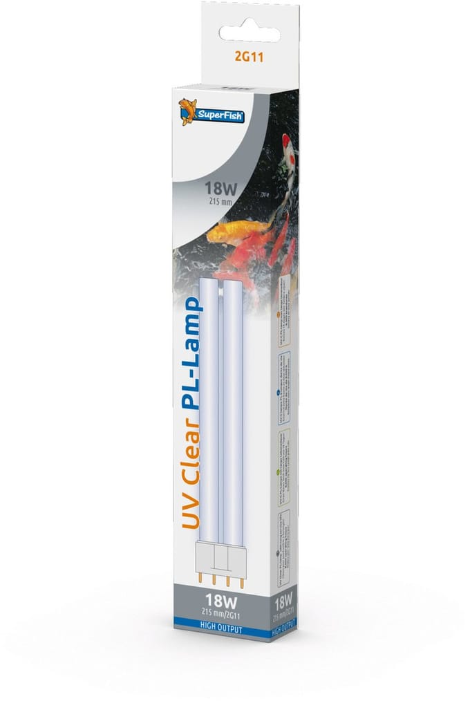 Superfish UV PL 18 watt vervangingslamp