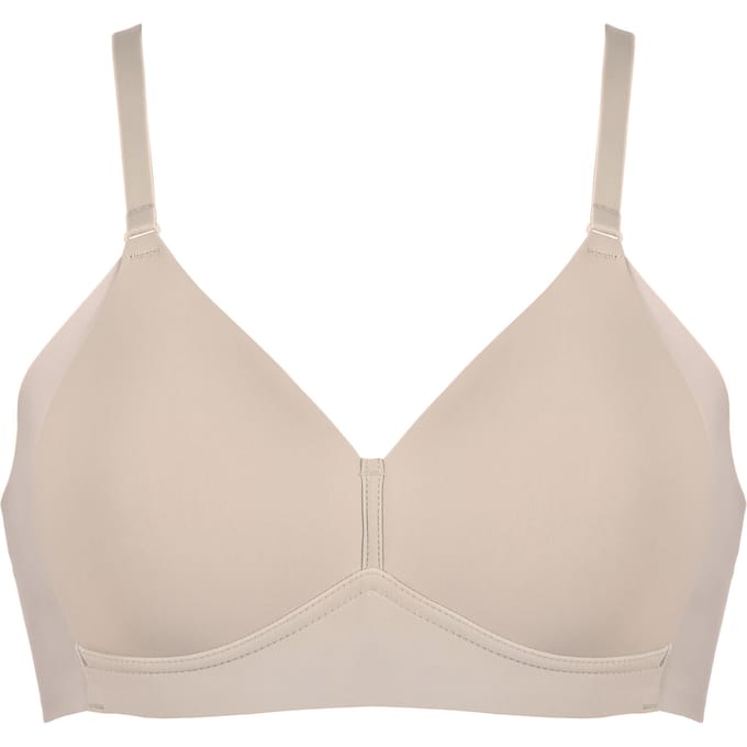 Soft-beha met voorgevormde cups - beige - Gr. 95 B van Goldner Fashion