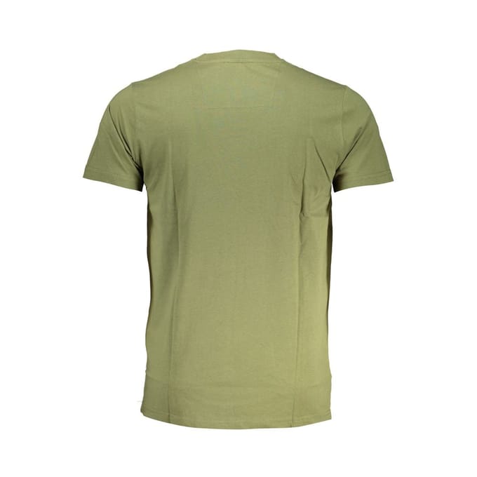 Cavalli Class Verde Katoenen Heren T-Shirt
