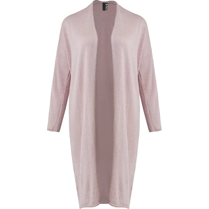 Lange gebreide cardigan dames Mat Fashion Lurex