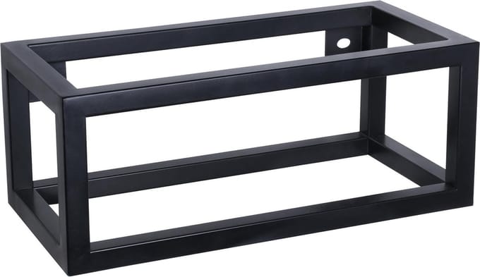 Differnz Handdoekrek - Voor fontein - 40 x 22 cm - Zwart