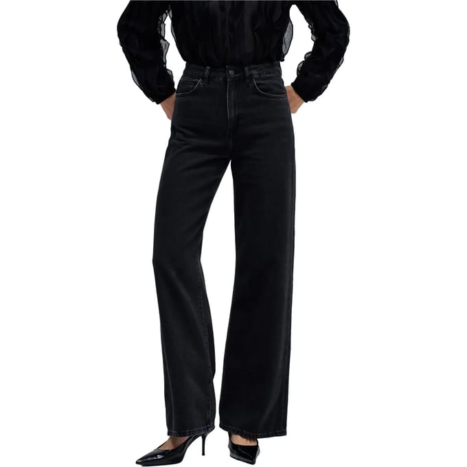 Dames Wide Leg Jeans Salsa Jeans