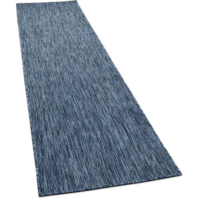 Binnen- en buitenkleed Venezia blauw 80x250 cm