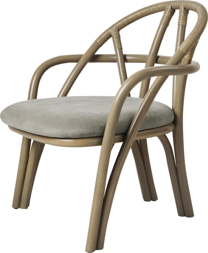 Gubi Bistra Loungestoel - GubiBistraOlive