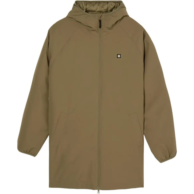 Element Alder 2 T Wint Sweatshirt Met Rits Groen,Bruin M Man