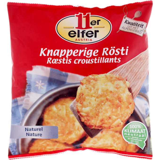 Knapperige rosti