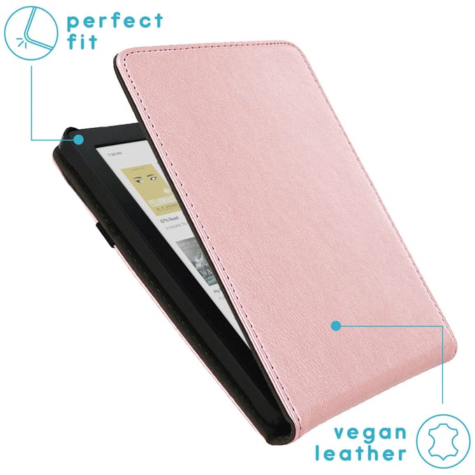 imoshion Stand Flipcase voor de Kobo Clara Colour / BW - Rosé Goud
