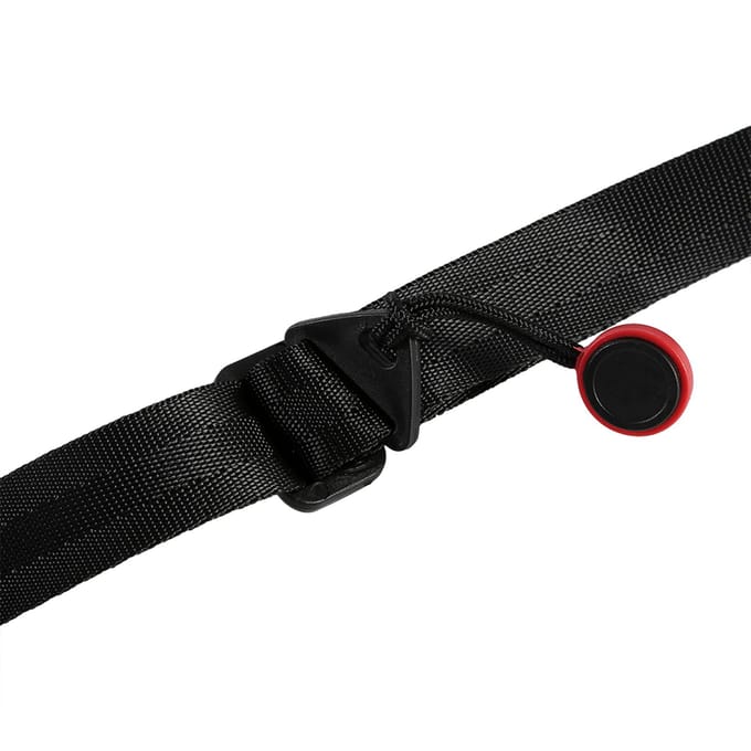 Bandoulière noire réglable pour appareil photo numérique avec boucle à dégagement rapide black