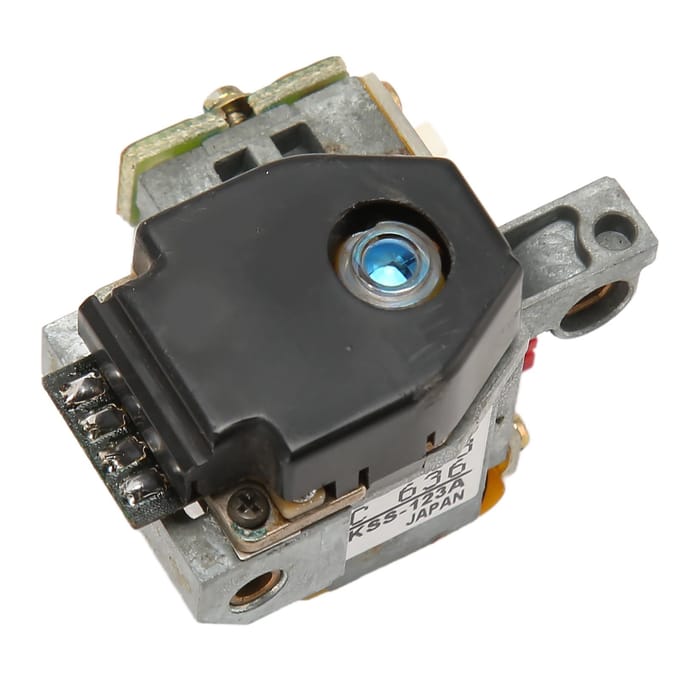 KSS 123A Laserlens Snelle Nauwkeurige Lezing Universele Vervanging Optische Pickup Lens voor CD-speler black