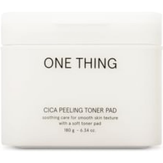 One Thing, Tampon tonique peeling Cica, 180 g (6,34 oz) white