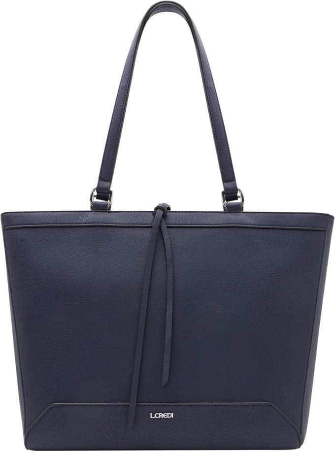 L.CREDI Schoudertas Olga Shopper Nightblue Donkerblauw