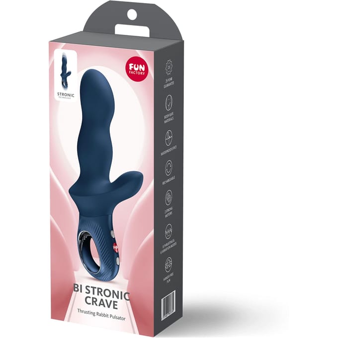 Bi Stronic Crave Thrusting Rabbit Vibrator