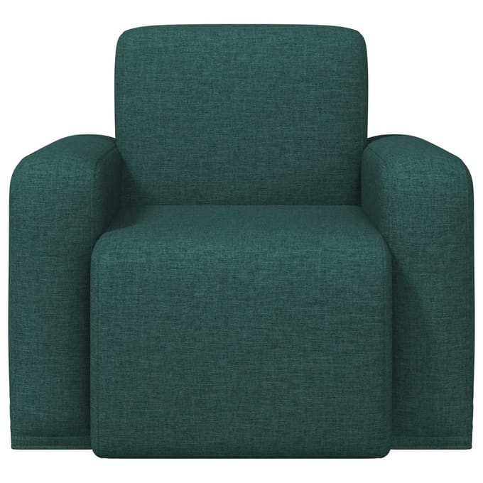 vidaXL - Fauteuil - Donkergroen - Stof