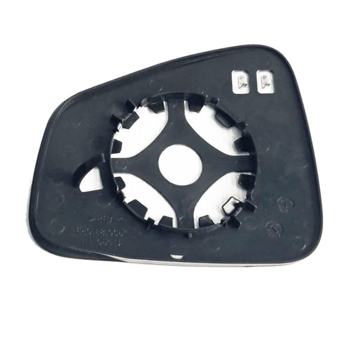 Verre de rétroviseur extérieur avec plaque de support chauffée côté passager droit pour Chevy Trax LS gray