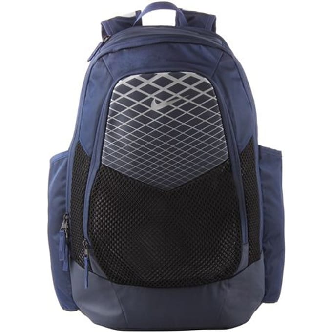 Sac à dos Nike en polyester Regular Unisexe Bleu marine BA5479-410 black