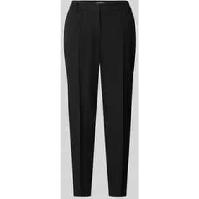Slim fit stoffen broek met verkort model