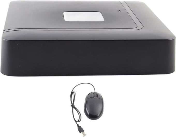 Videorecorder - Opnameapparaat - Beveiligingsopnames - 5-in-1 Compatibiliteit - 4 Kanaals - Zwart