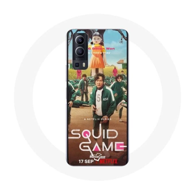 Coque Vivo Y72 Squid Game Série joueurs soldats poupée