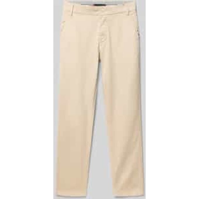 regular fit chino van katoenmix