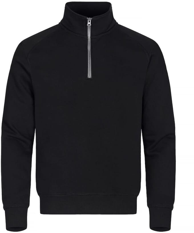 Clique Classic Half Zip 021043 - Zwart - XS