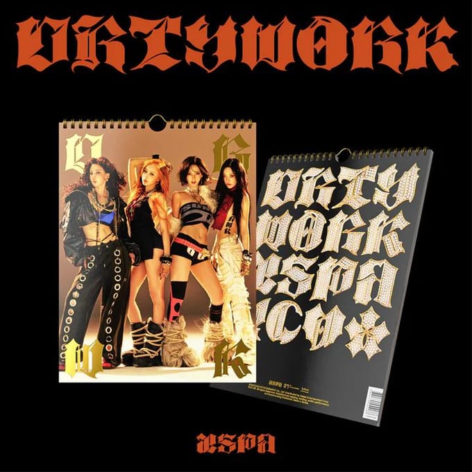 aespa - [DIRTY WORK] Album Single Version DIRTY WORKER Dirty worker