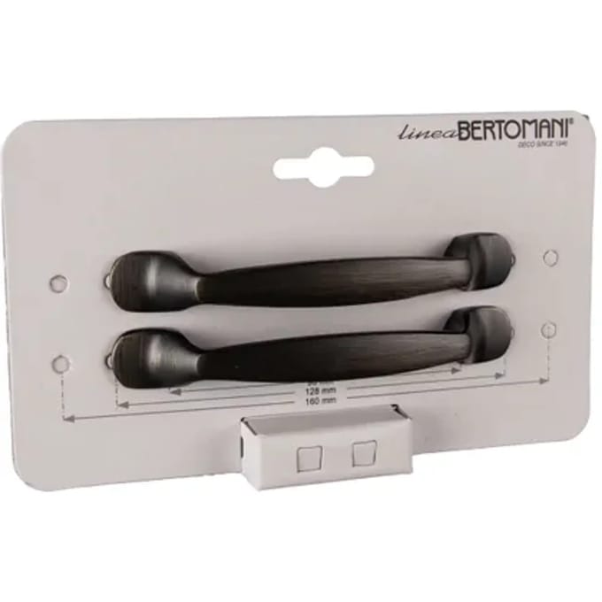 Bertomani Meubelgreep 2031 - Aluminium Brons - 96mm - 2 Stuks