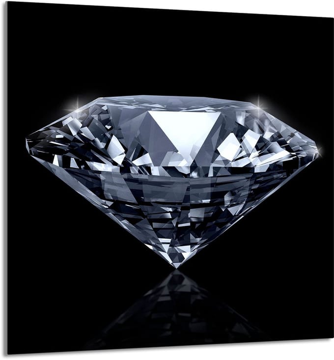TMK ArtDeko - Glas Beschermpaneel - 60x65 cm - Hartglas - Multifuntioneel