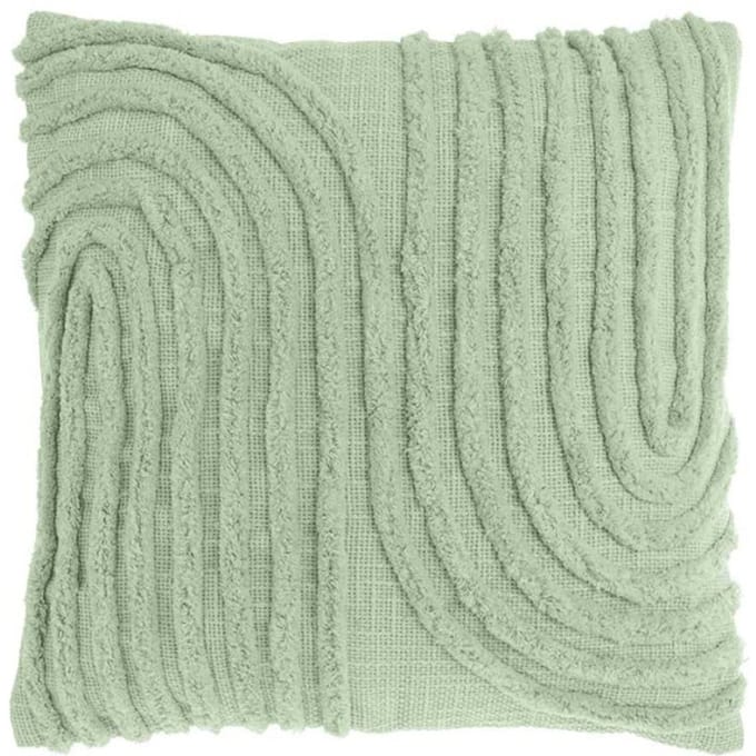 Unique Living - Sierkussen Maeve Tea Green -45x45cm