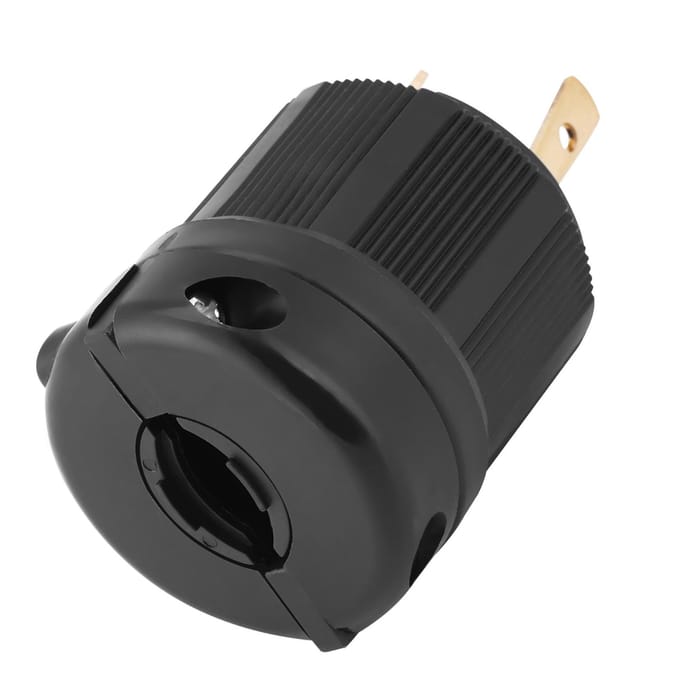 NEMA L530 30A 125V 3-draads twist-lock elektrische stekkerconnector gray