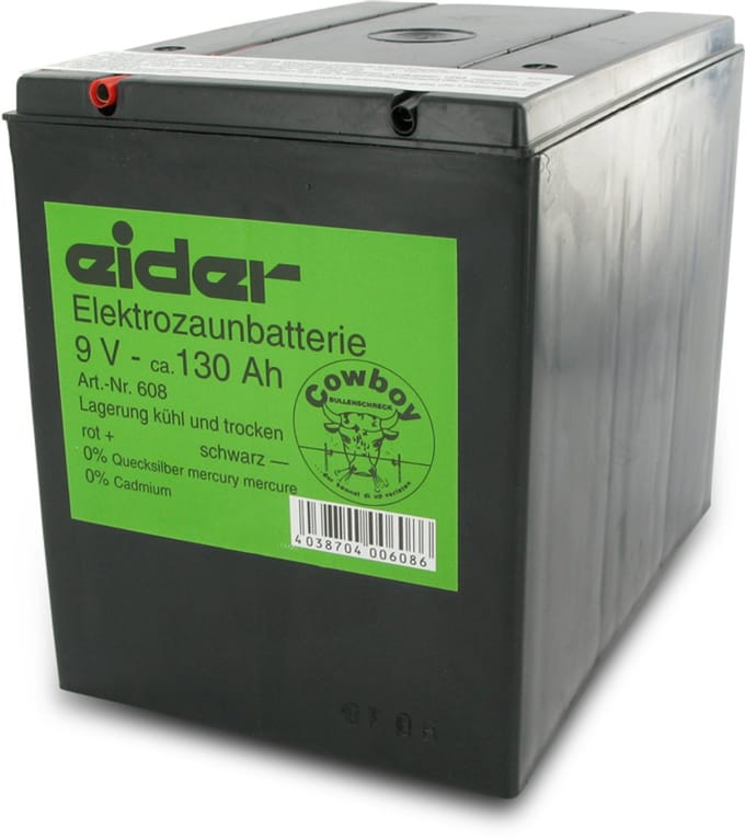 ZoneGuard Luchtzuurstof batterij 9V 130Ah