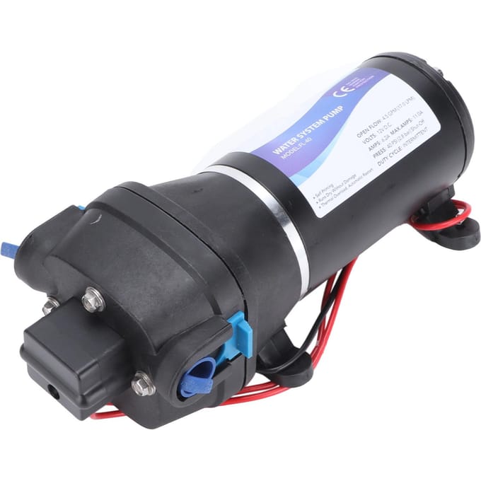 Waterpomp Klein Automatisch Grote Doorstroming Bottelapparatuur Multifunctioneel Technisch Kunststof FL‑40 12V
