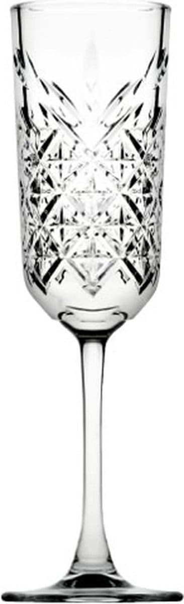 Pasabahce Champagneflûte Timeless 17,5 cl - Transparant - 2 stuks