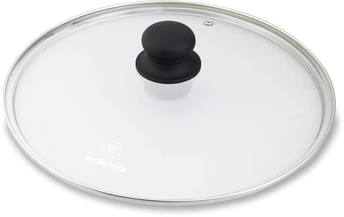 Westinghouse Glazen Pannendeksel – Ø30 cm – Universele Deksel voor Pannen