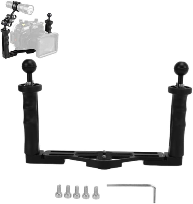 Dailygoods - Handheld Stabilizer Grip voor Onderwater Camera's, Aluminium