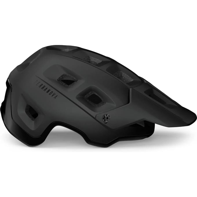 MET Terranova MIPS Fietshelm - Maat S - Black Matt Glossy