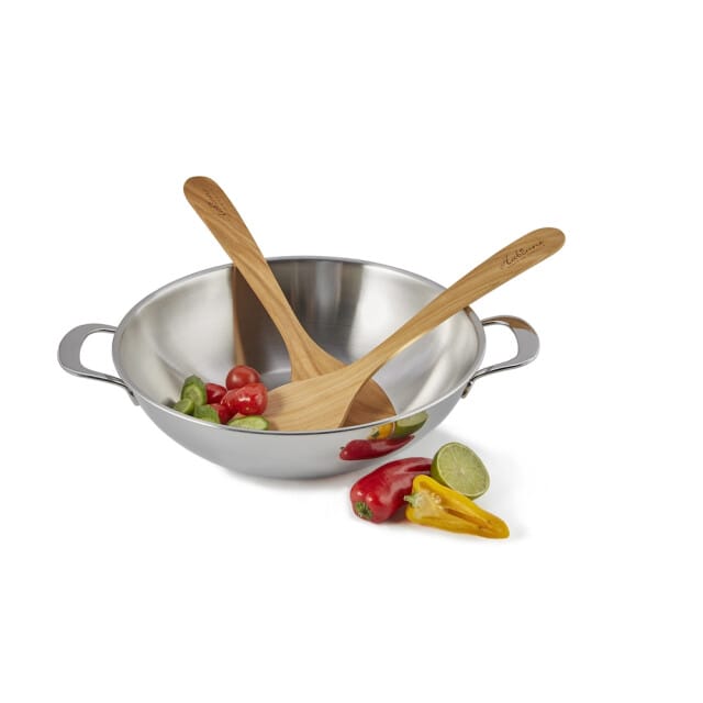 Habonne Avance wok 34 cm rvs