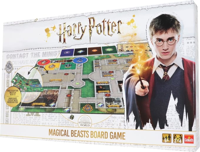 Goliath Harry Potter Magical Beasts Boardgame Bord- & kaartspellen Bordspellen