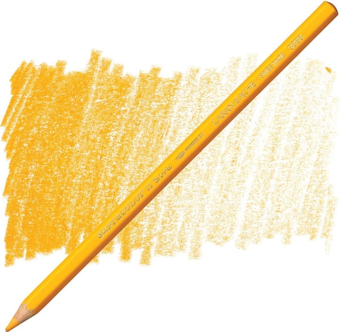 Caran d'Ache Supracolor aquarel potlood 300 fast orange