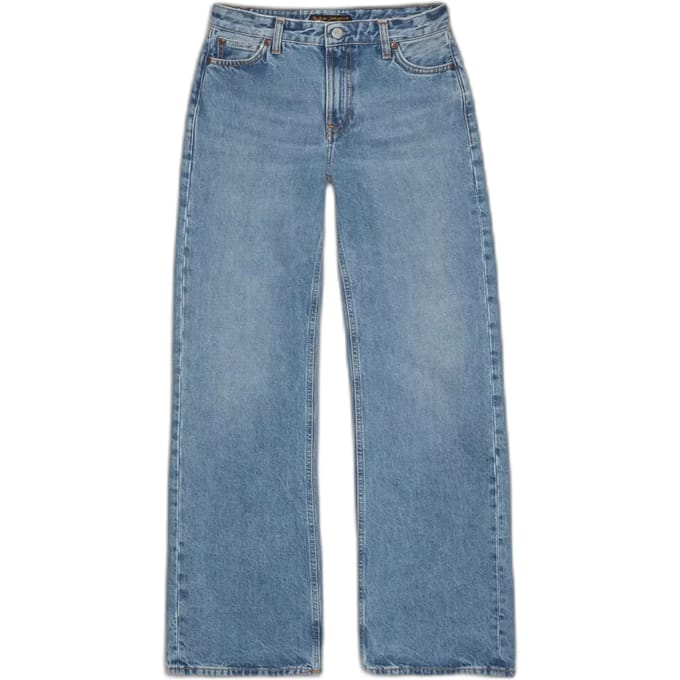 Dames Loose Jeans Nudie Jeans Wide Heidi Worn Treasure